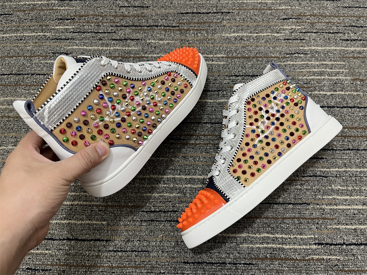 Men Women C*hristian L*ouboutin Top Sneaker