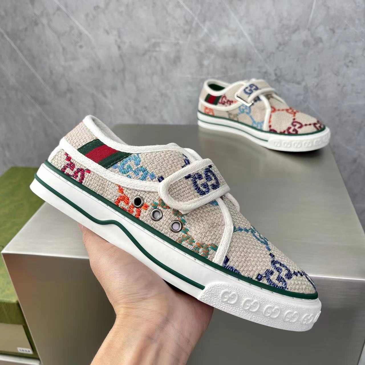 Men Women G*ucci Top Sneaker