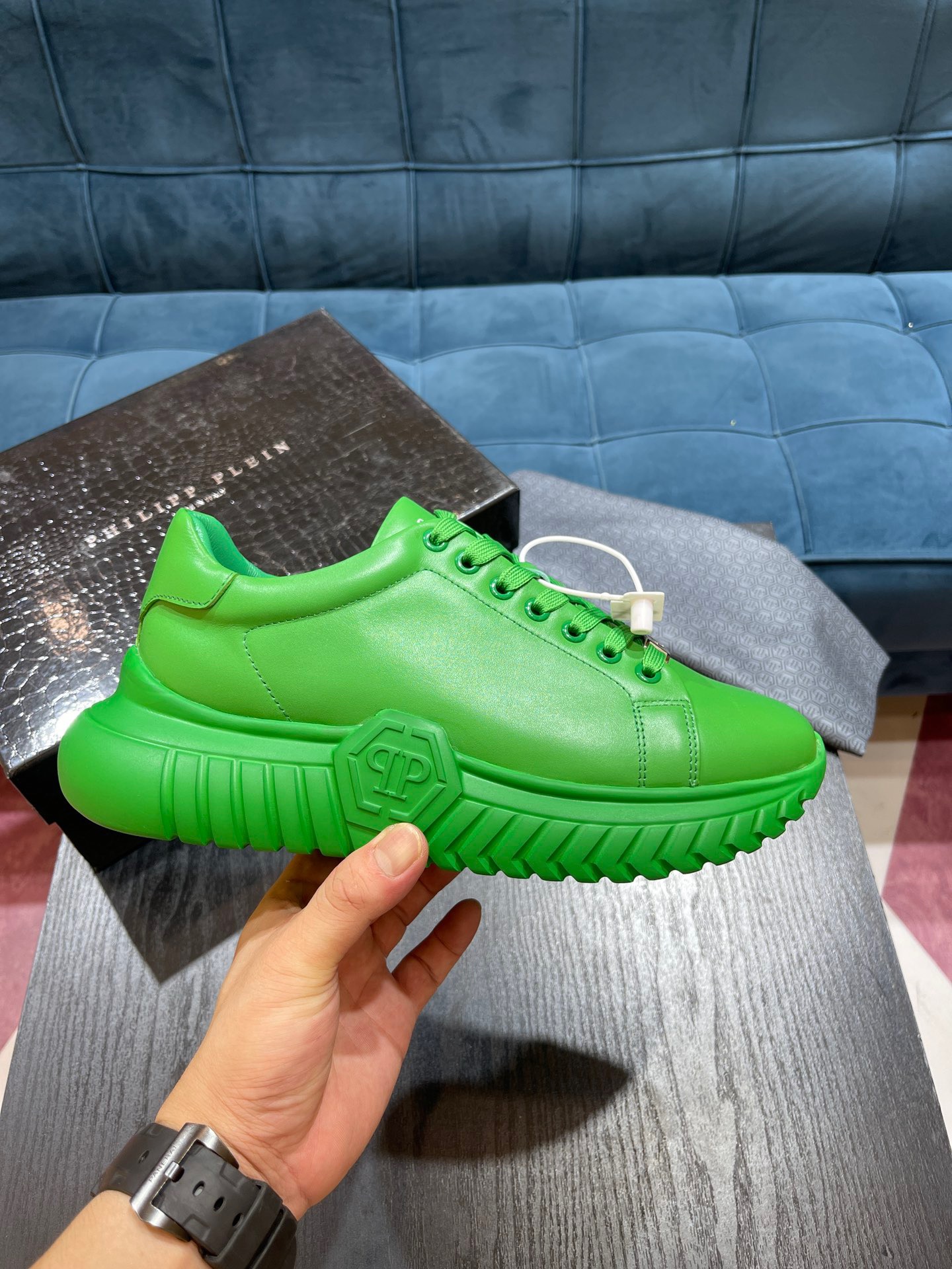 Men P*hilipp P*lein Top Sneaker