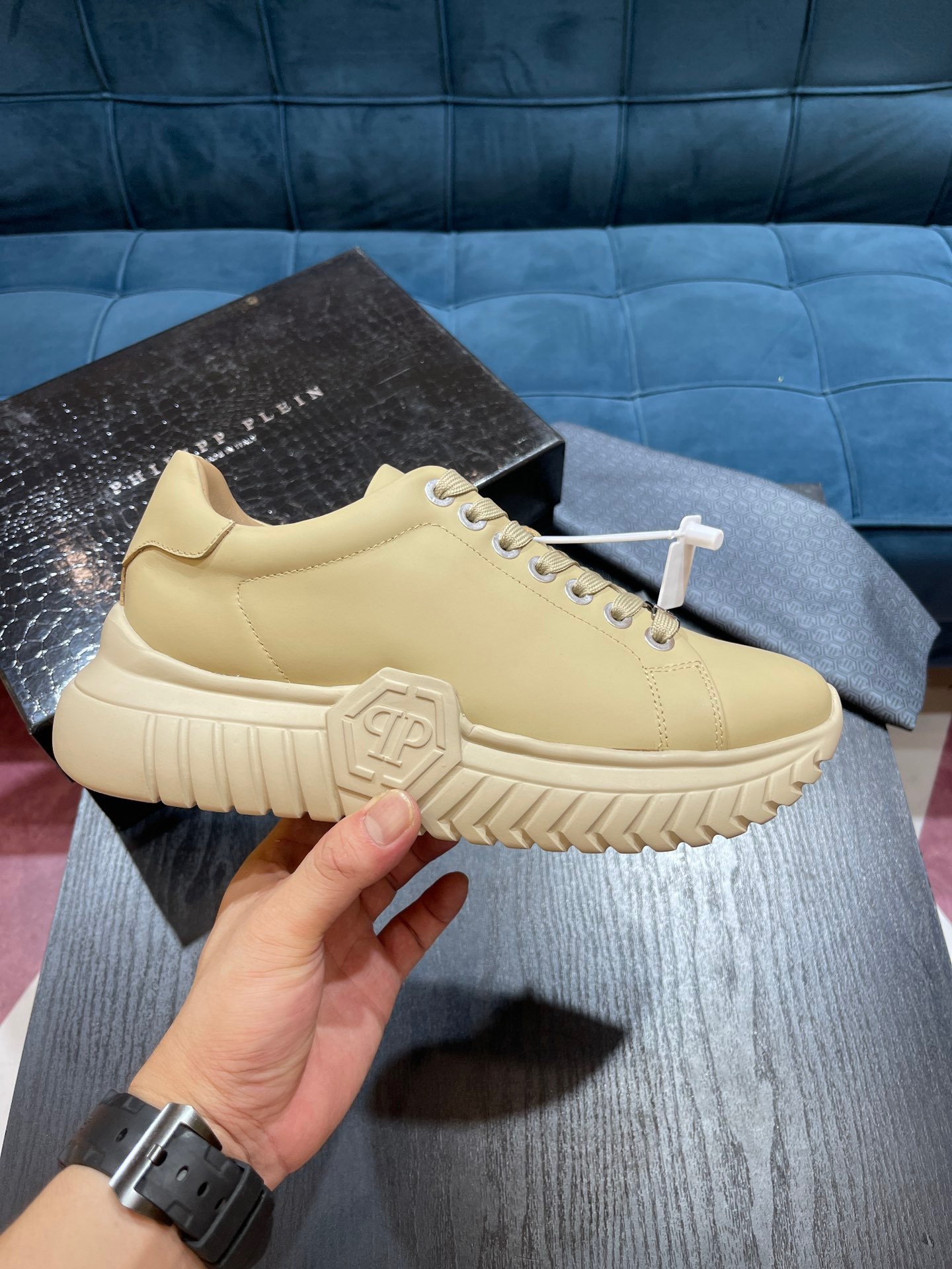 Men P*hilipp P*lein Top Sneaker