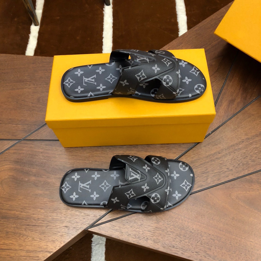 Men L*ouis V*uittonTop Slippers