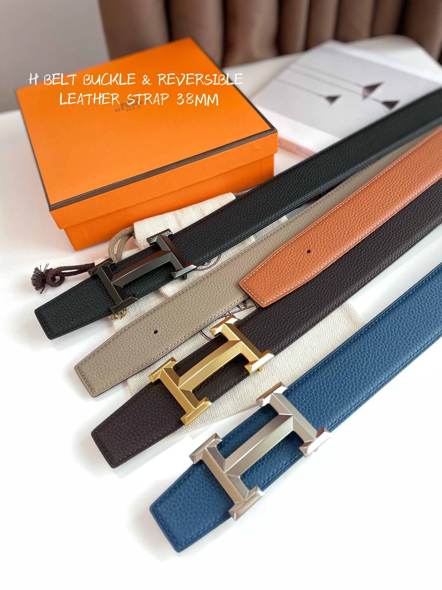 H*ermes Belts Top Quality 38MM