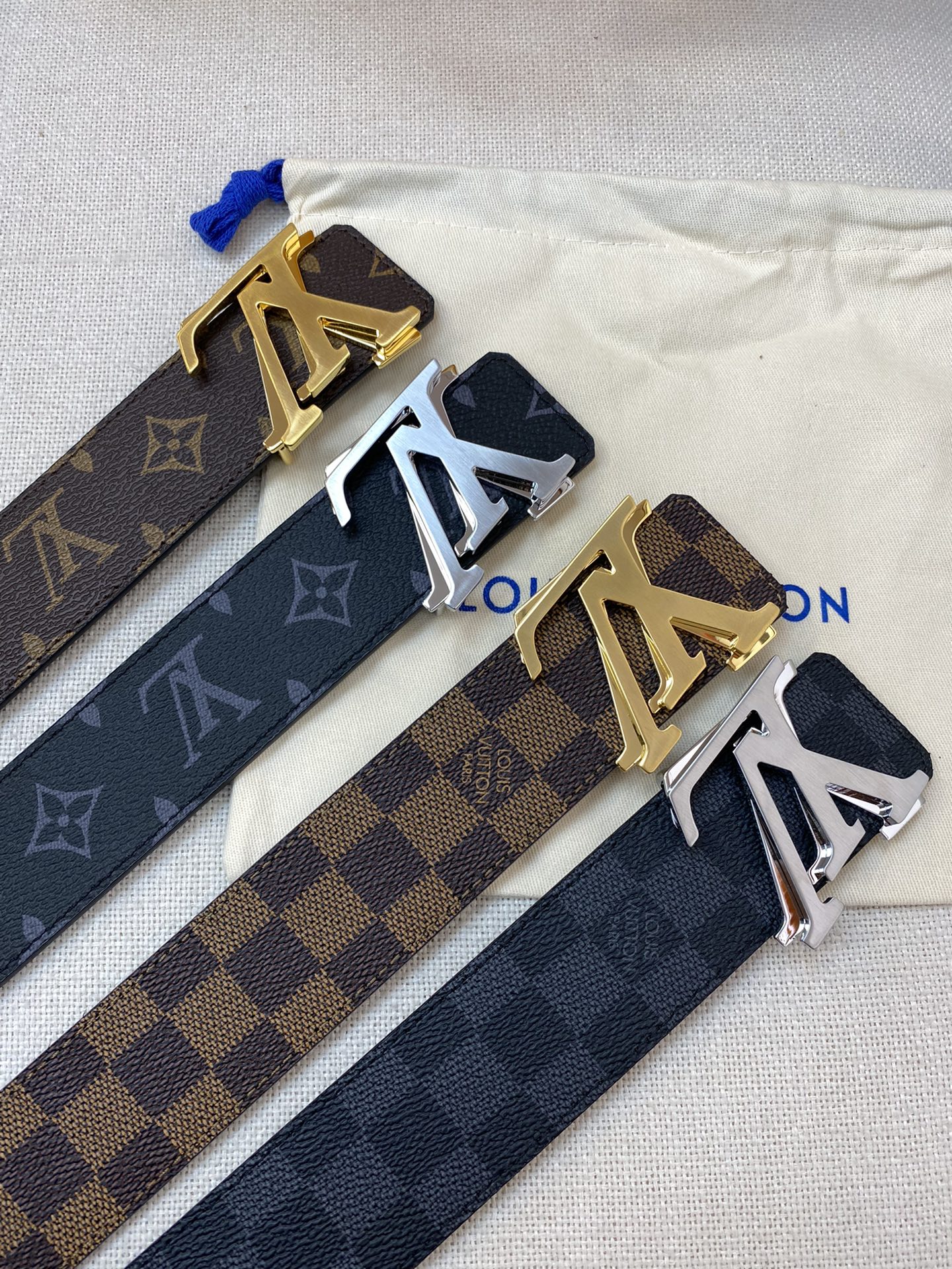 L*ouis V*uitton Belts Top Quality 40MM