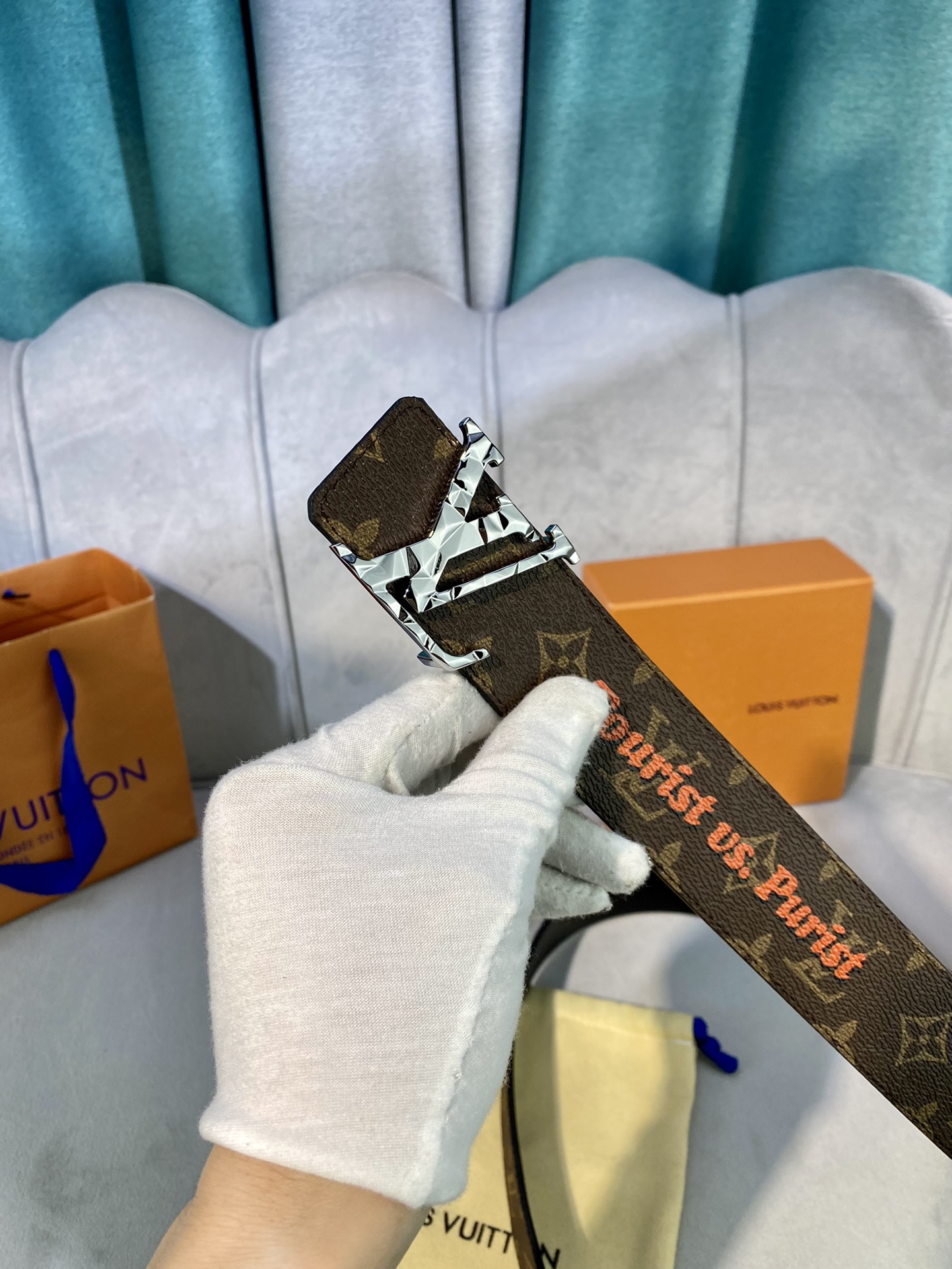 L*ouis V*uitton Belts Top Quality 40MM