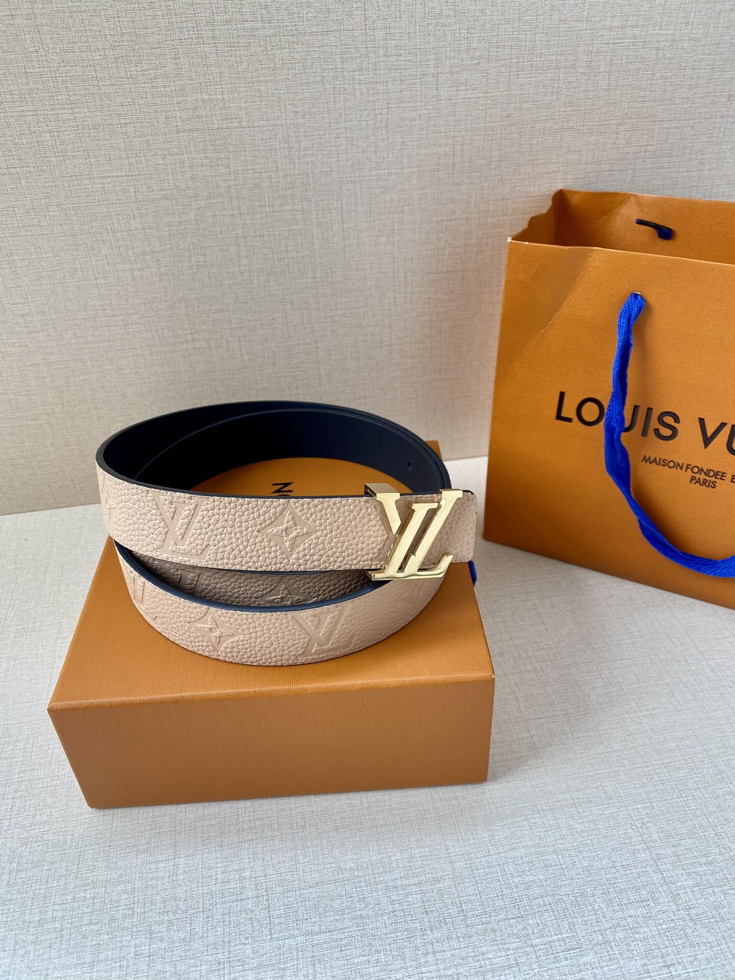 L*ouis V*uitton Belts Top Quality 30MM