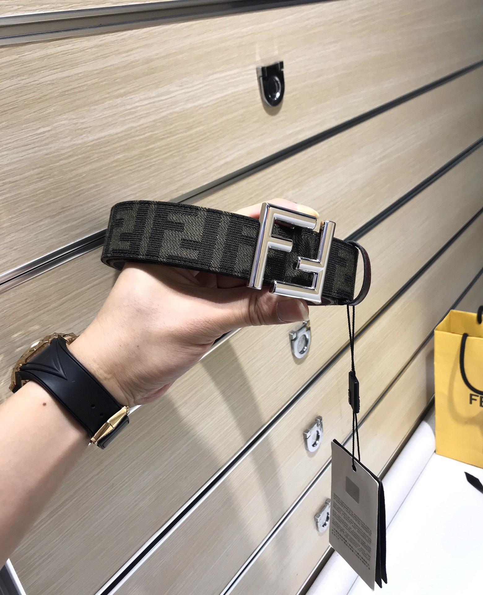 F*endi Belts Top Quality 35MM