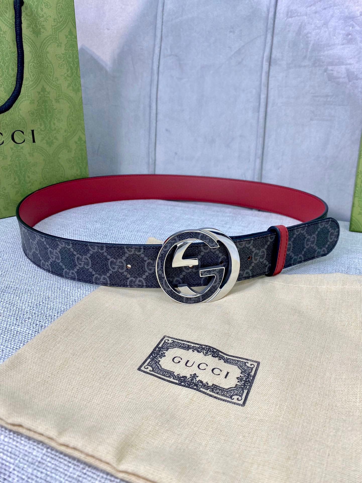 G*ucci Belts Top Quality 40MM