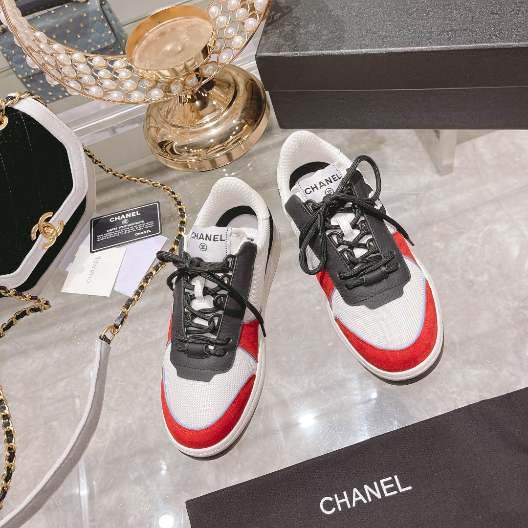 Women C*hanel Top Sneaker