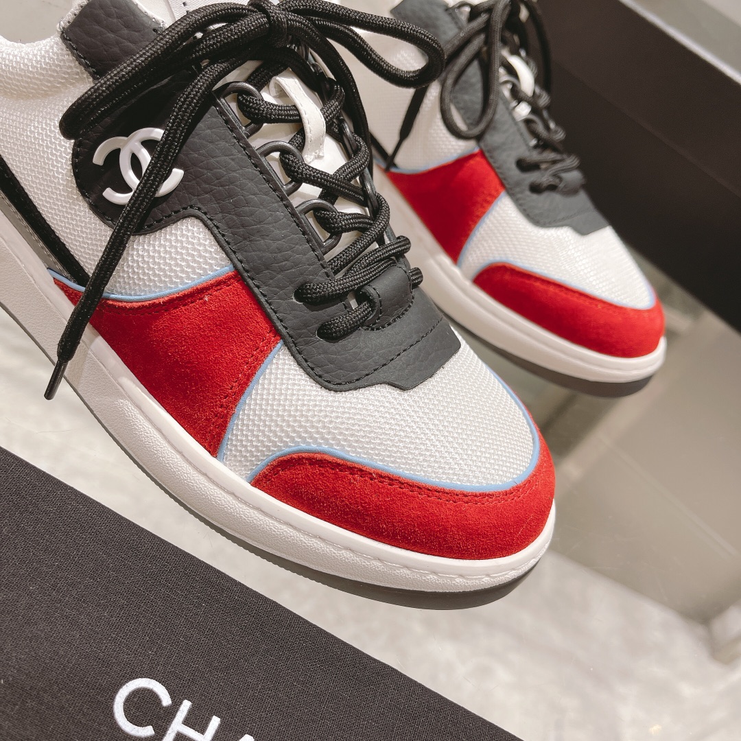 Women C*hanel Top Sneaker