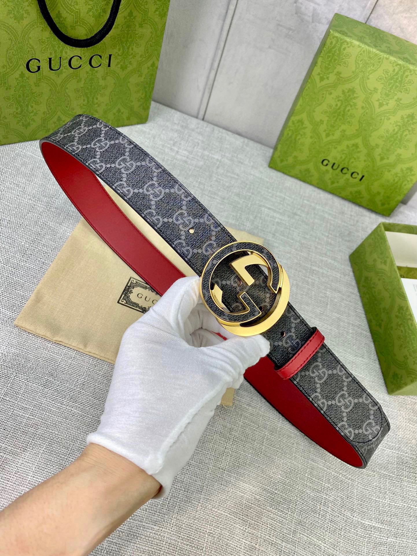 G*ucci Belts Top Quality 40MM