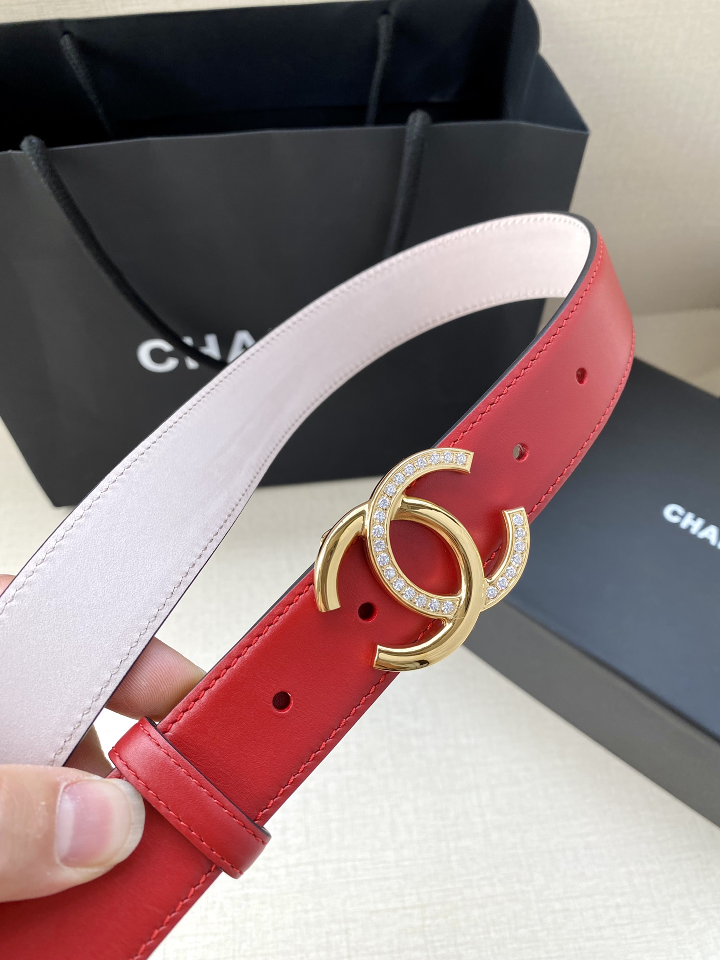 C*hanel Belts Top Quality 30MM