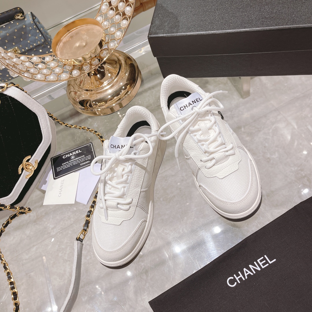 Women C*hanel Top Sneaker