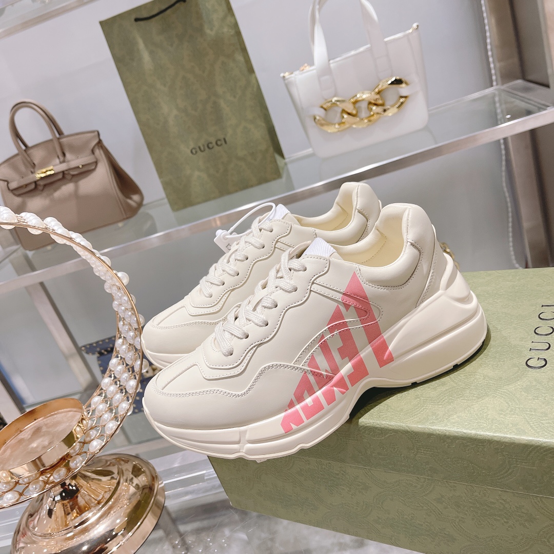 Men Women G*ucci Top Sneaker