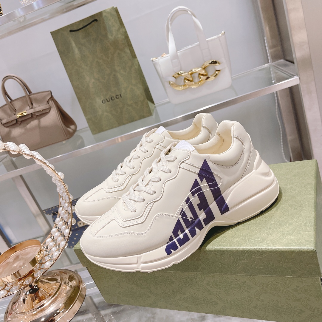 Men Women G*ucci Top Sneaker