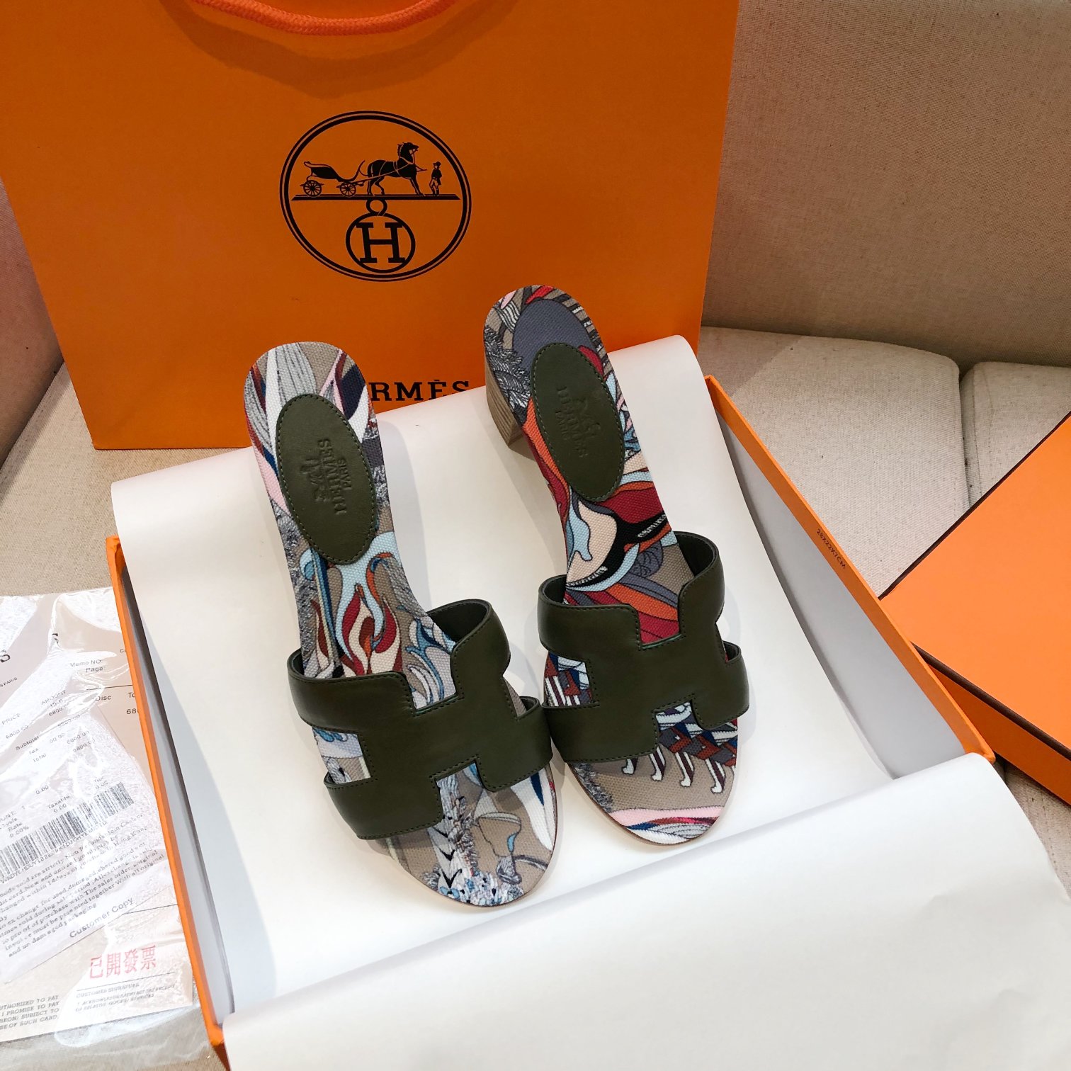 Women H*ermes Top Sandals