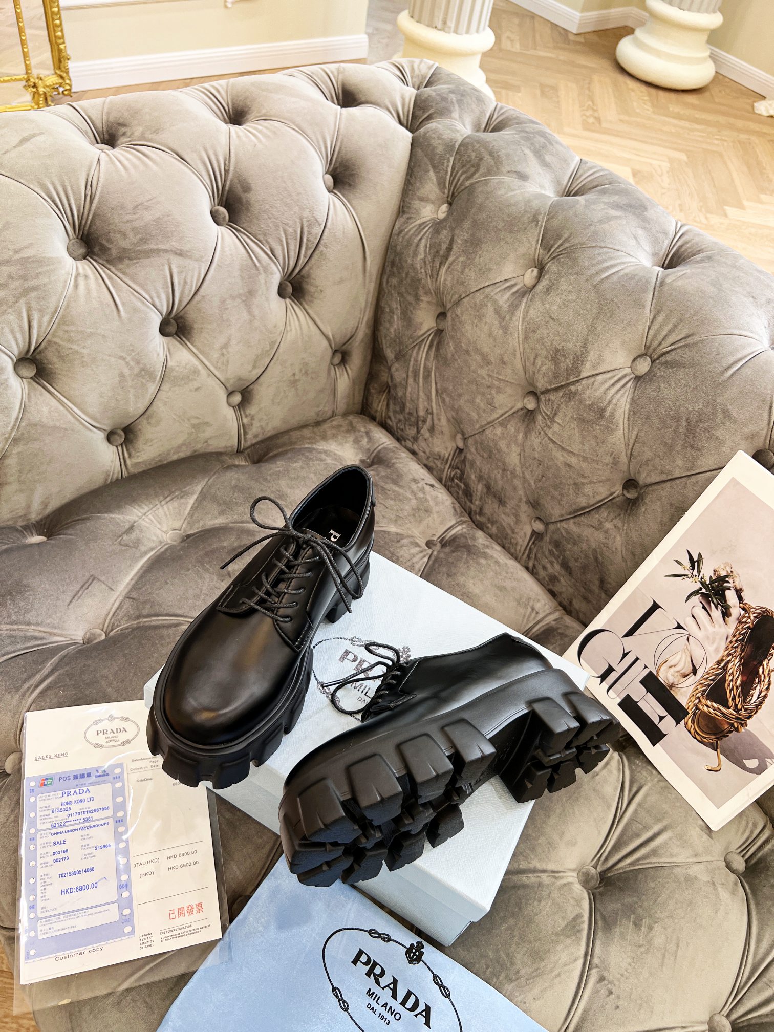 Men Women P*rada Top Sneaker