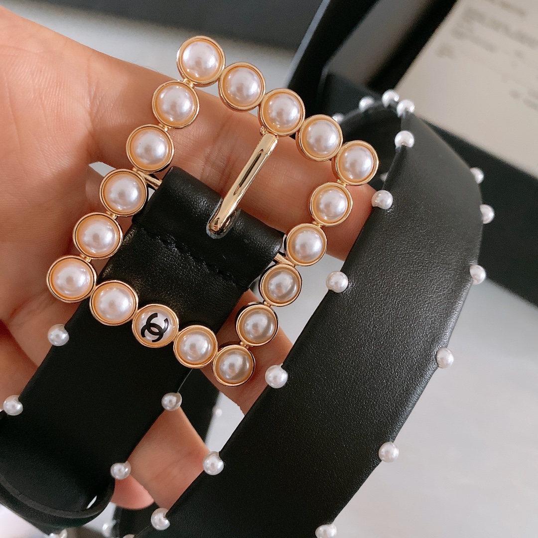 C*hanel Belts Top Quality 30MM