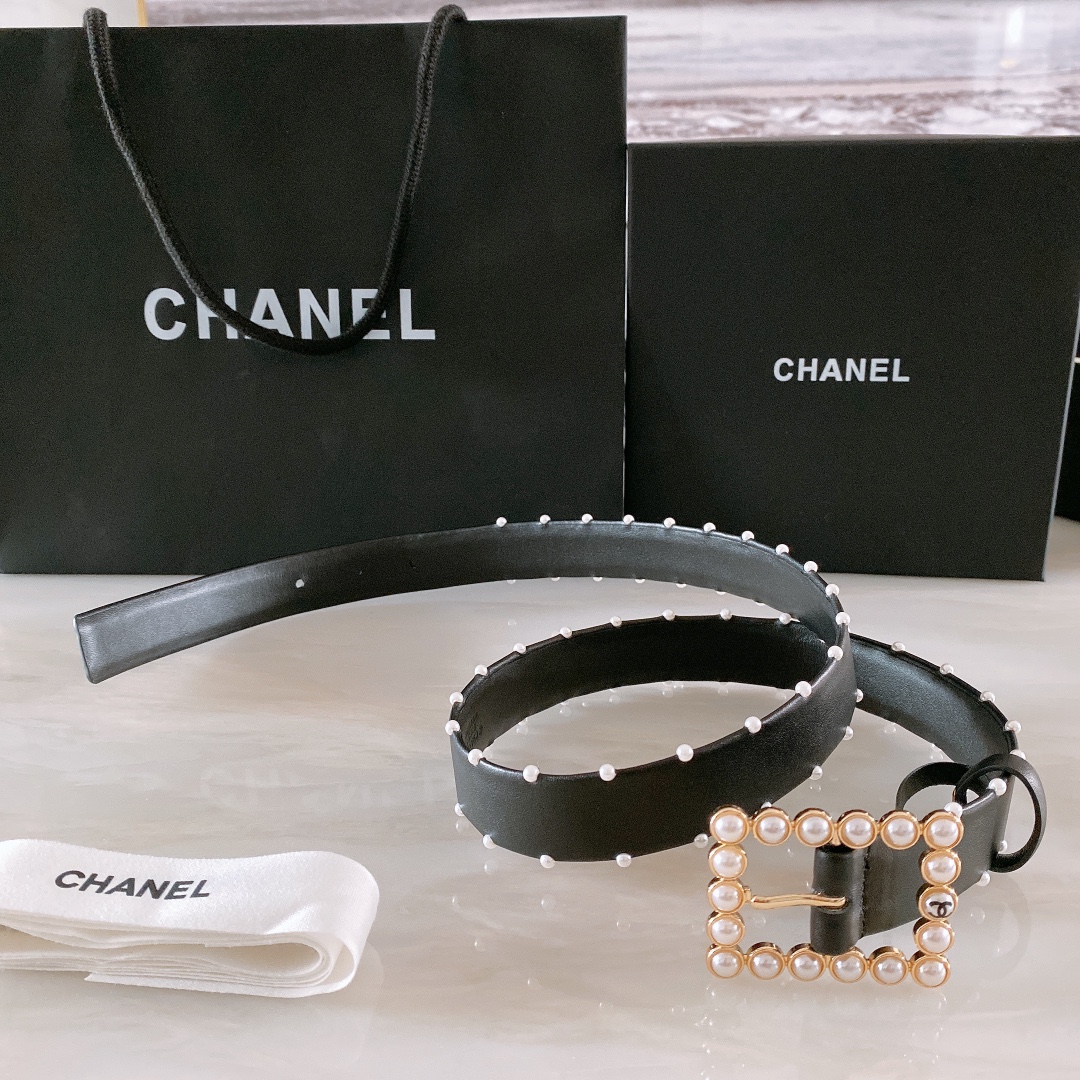 C*hanel Belts Top Quality 30MM