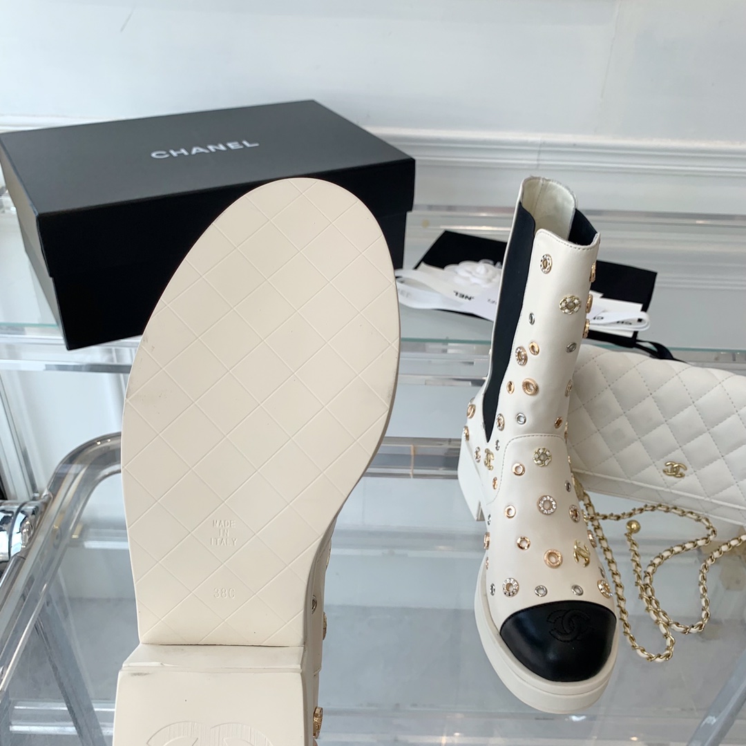 Women C*hanel Top Sneaker