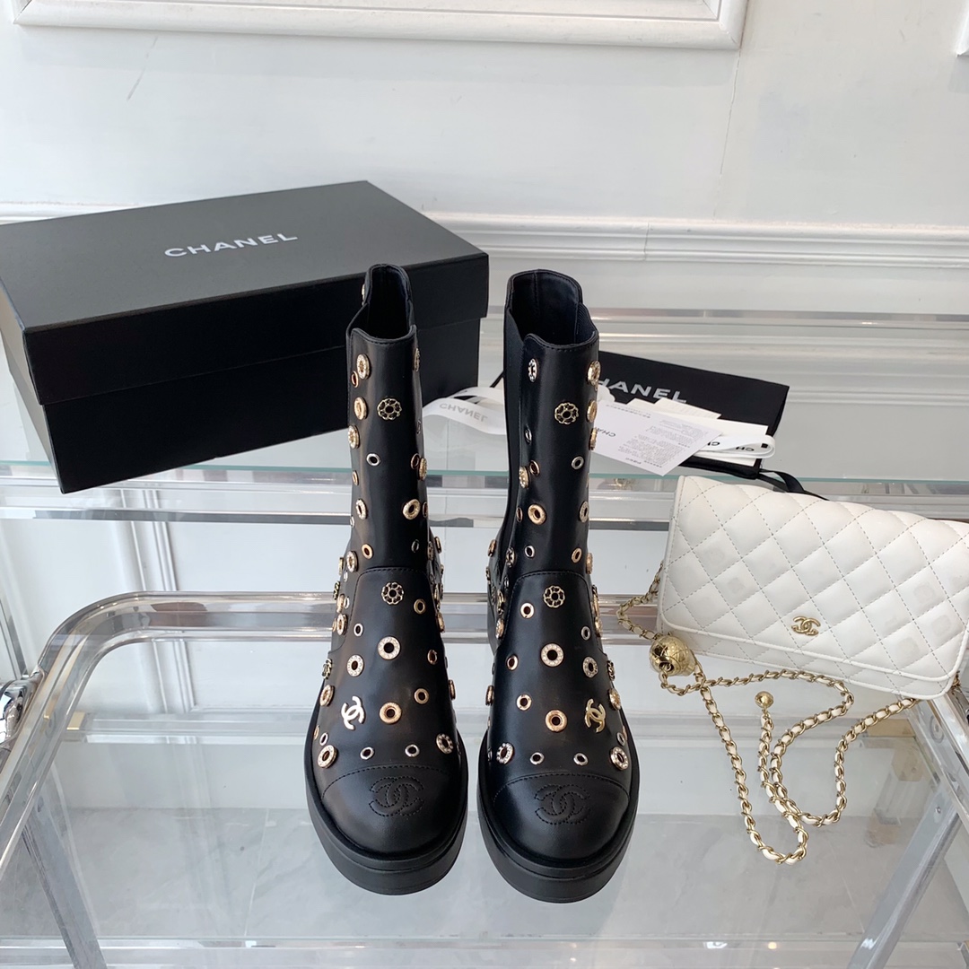 Women C*hanel Top Sneaker