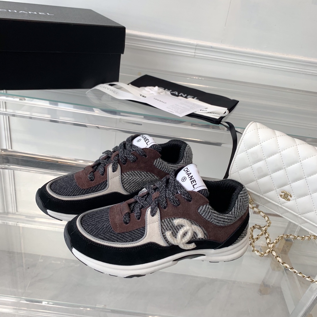 Women C*hanel Top Sneaker