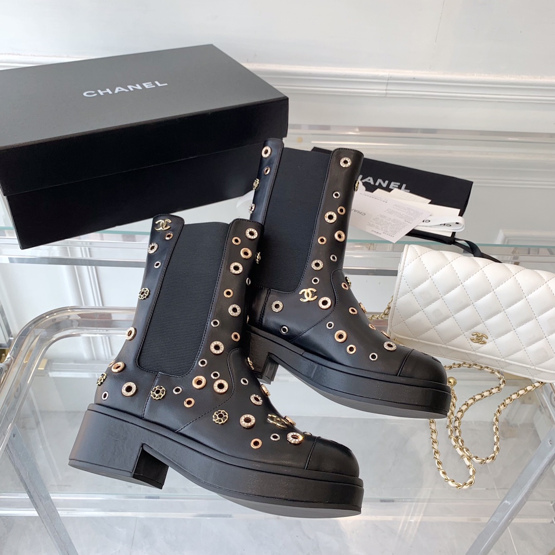 Women C*hanel Top Sneaker