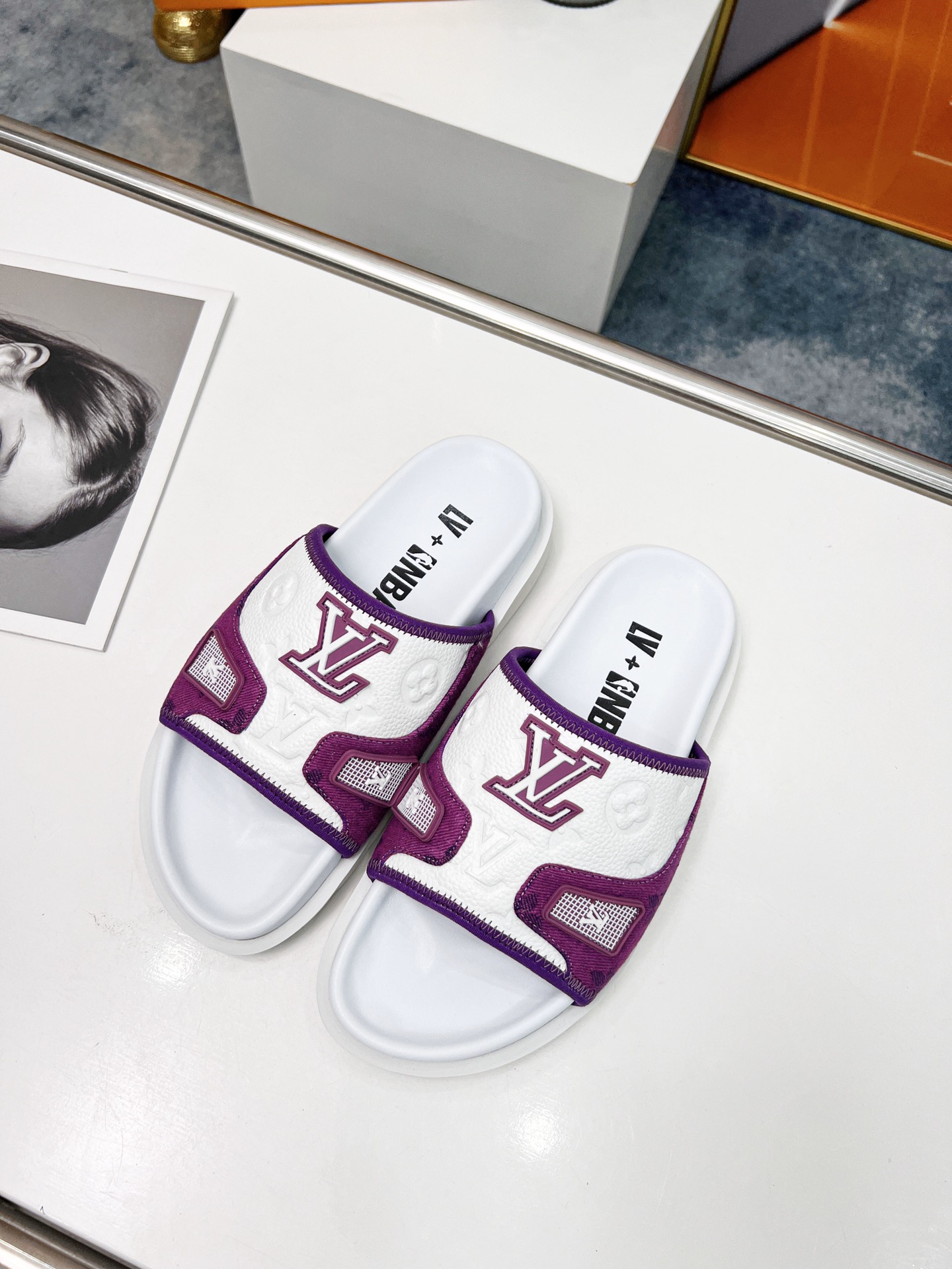 Men Women L*ouis V*uitton Slippers Maikesneakers