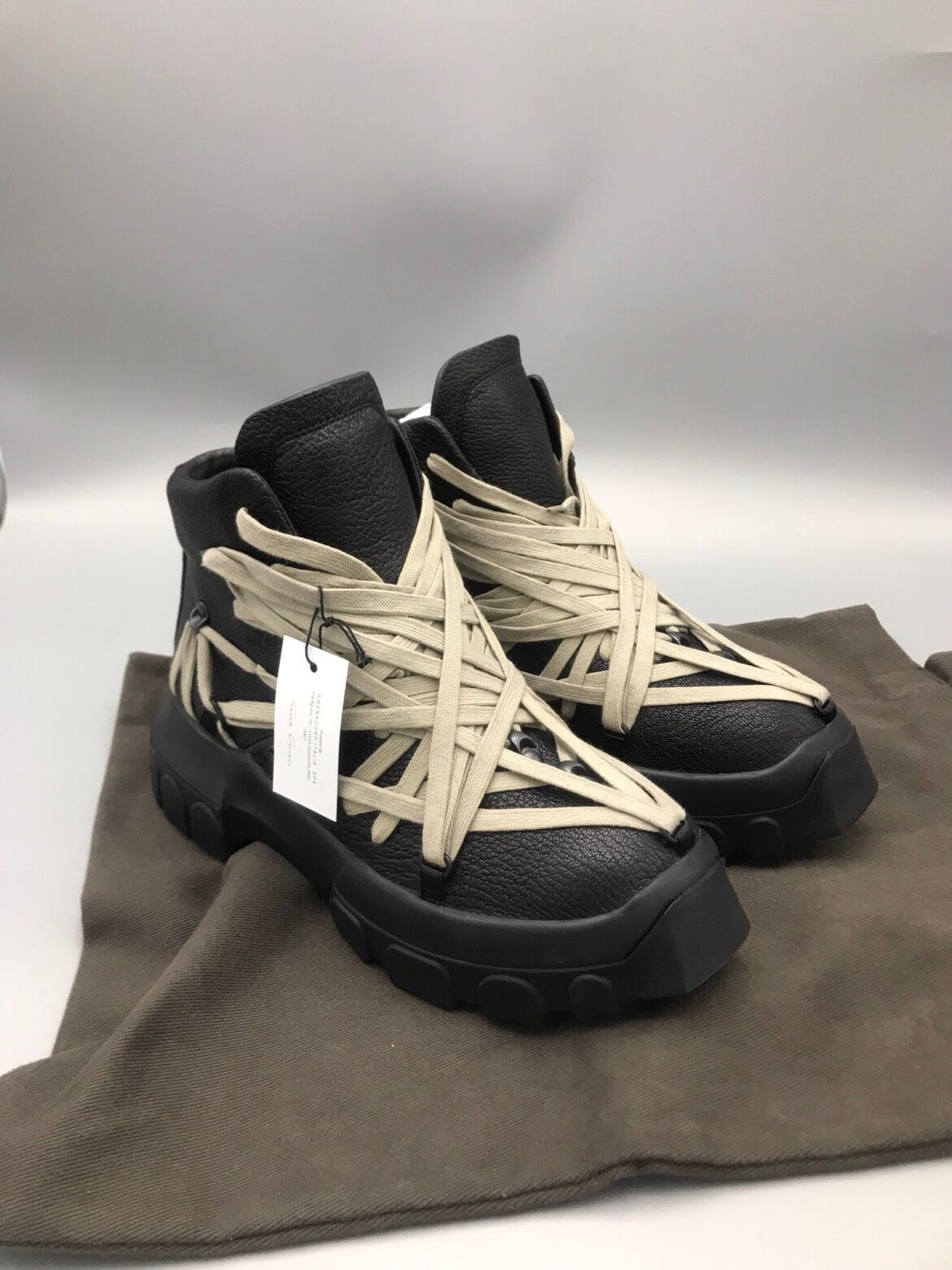 Men Women R*ick O*wens Top Sneaker