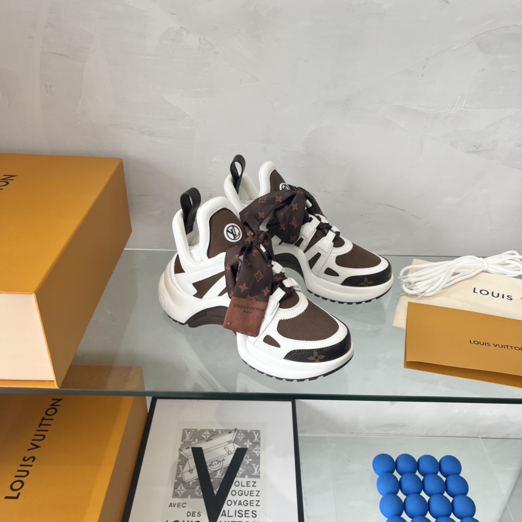 Women L*ouis V*uitton Top Sneaker Sneakers Maikesneakers