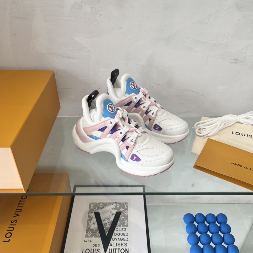 Women L*ouis V*uitton Top Sneaker Sneakers Maikesneakers