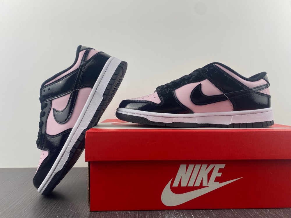 from Nike Dunk Low ESS Pink Black DJ9955-600