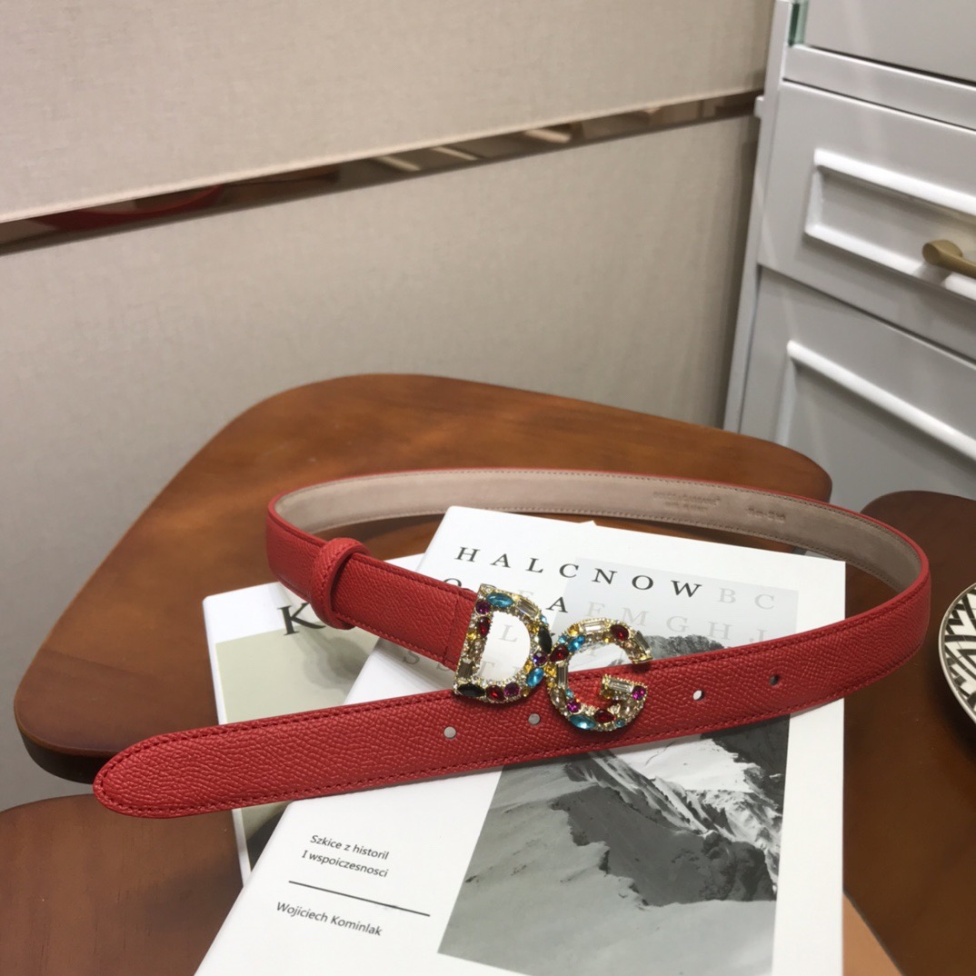 D&G Women Belts 25MM Maikesneakers