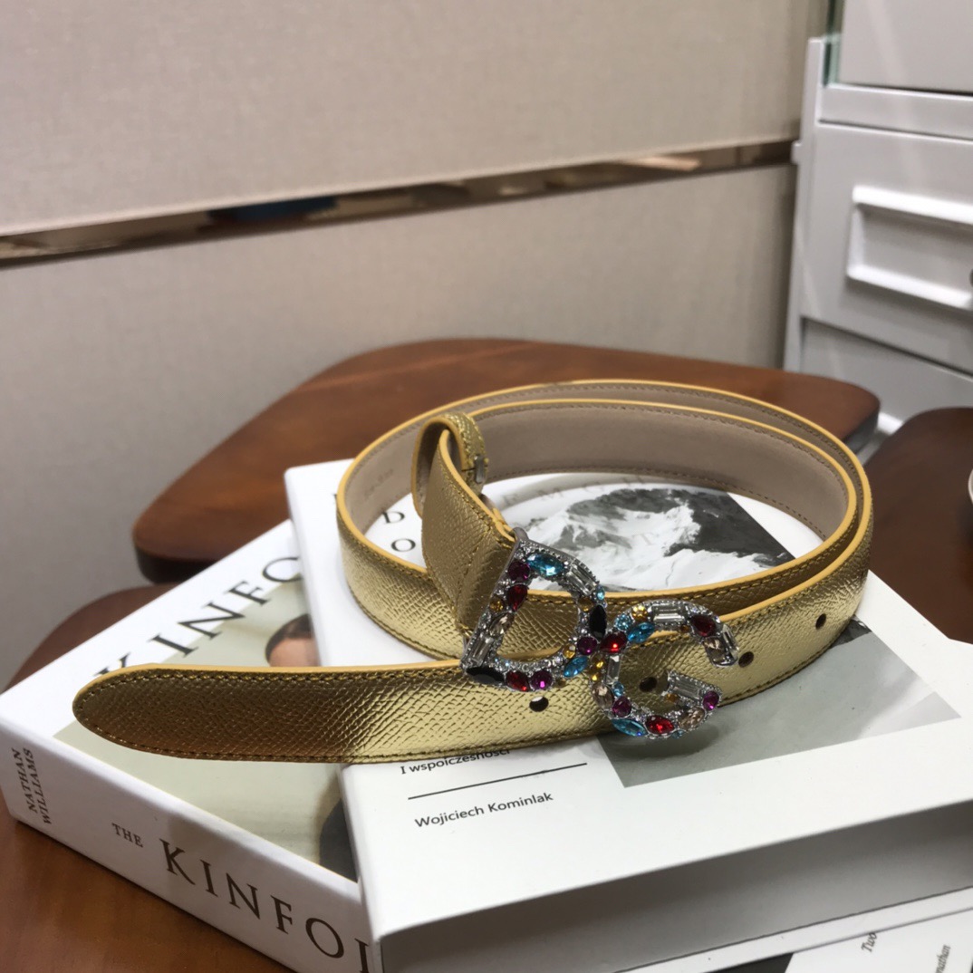 D&G Women Belts 25MM Maikesneakers