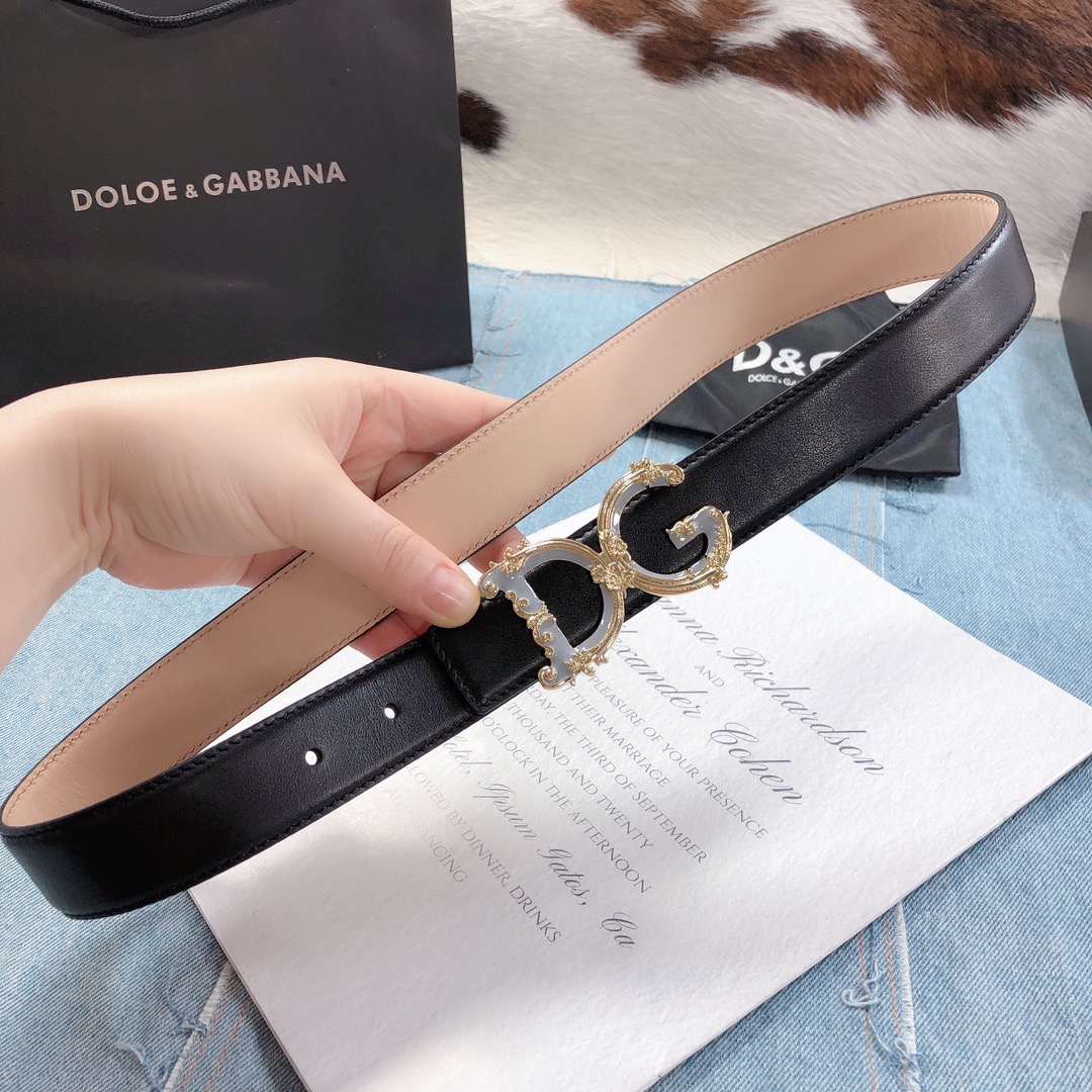 D&G Belts 30MM Maikesneakers