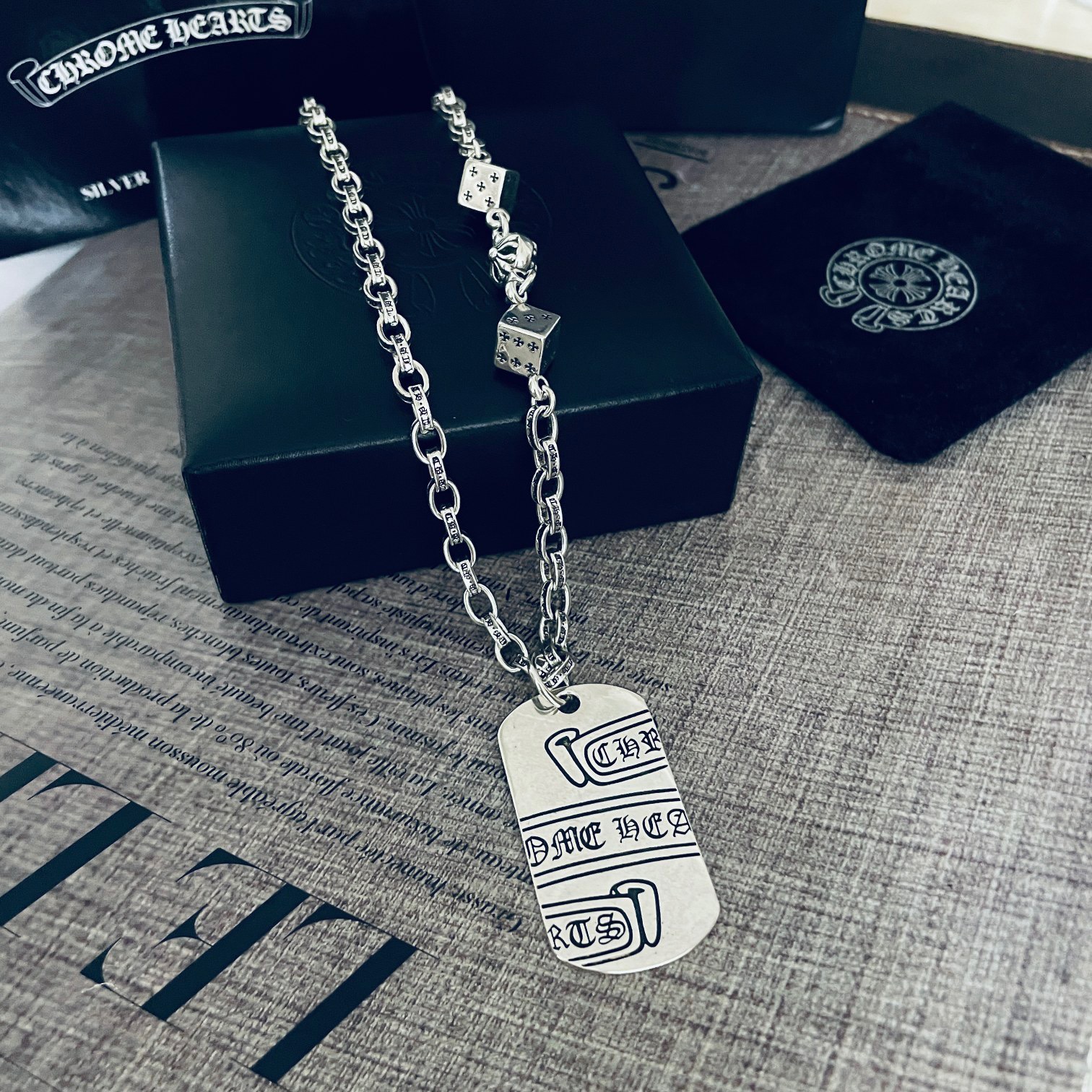 Necklace C*hrome H*earts