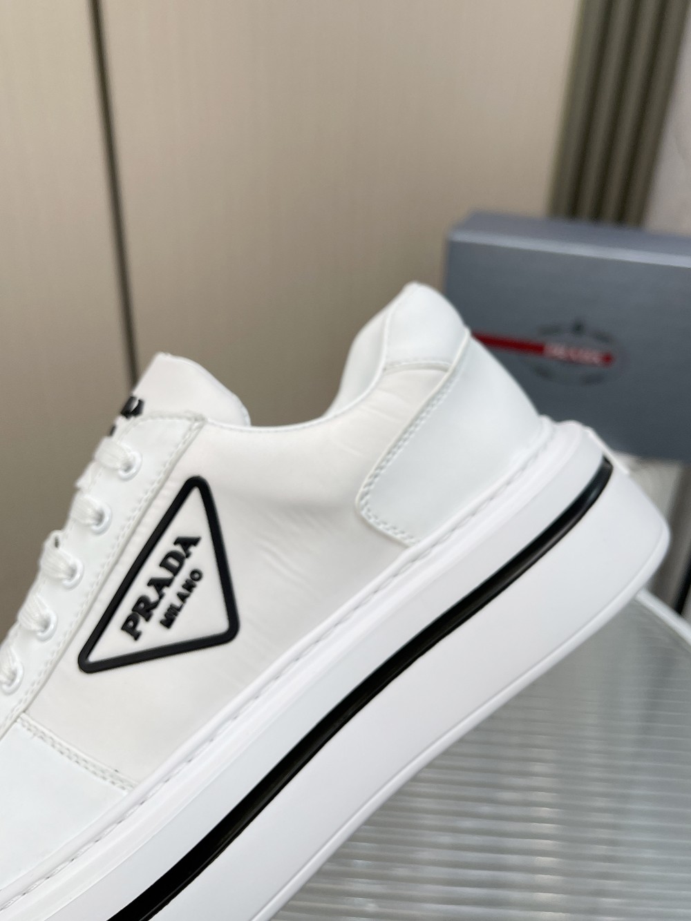 Men P*rada Top Sneaker ( )