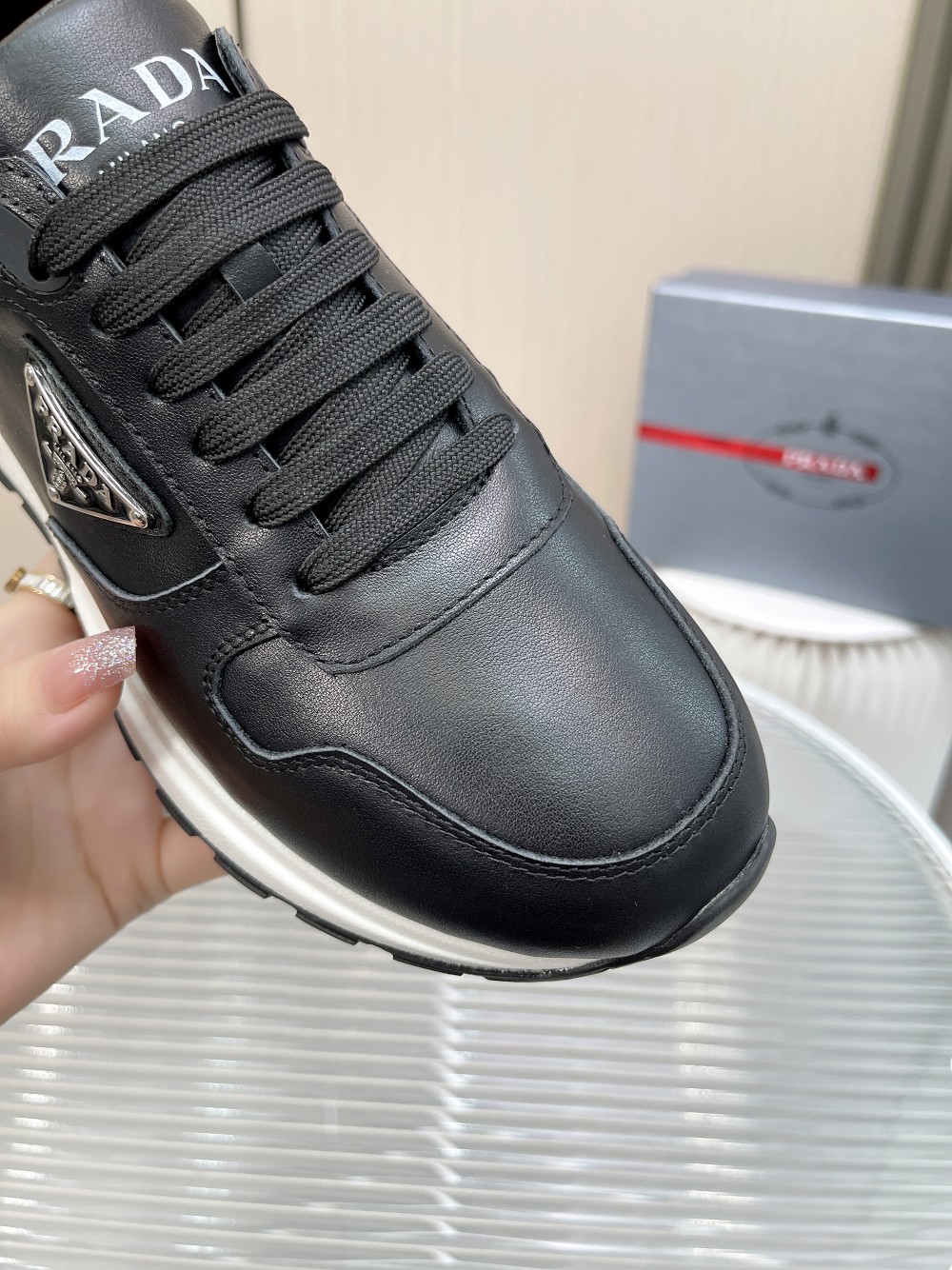 Men P*rada Top Sneaker ( )