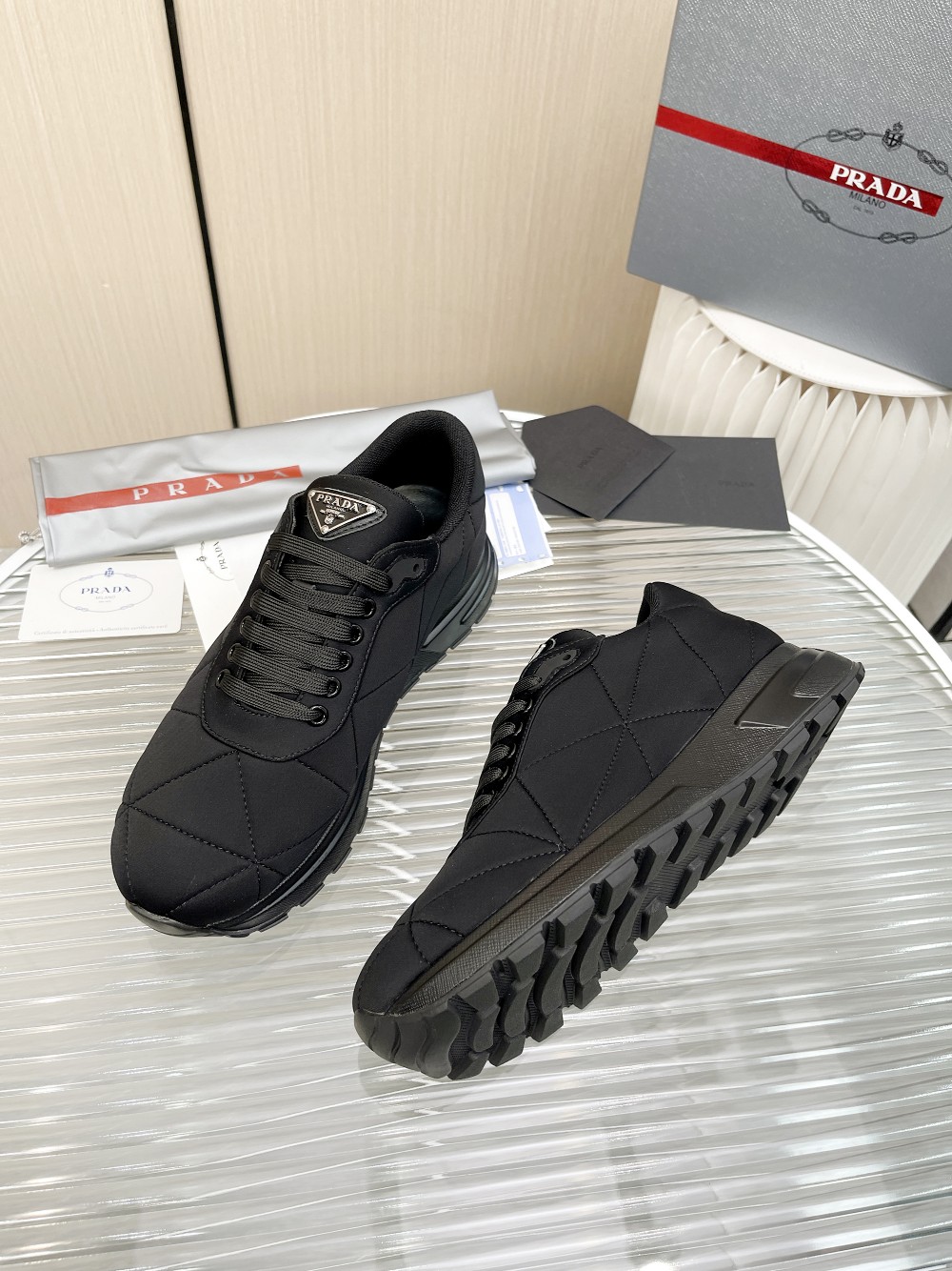 Men P*rada Top Sneaker ( )