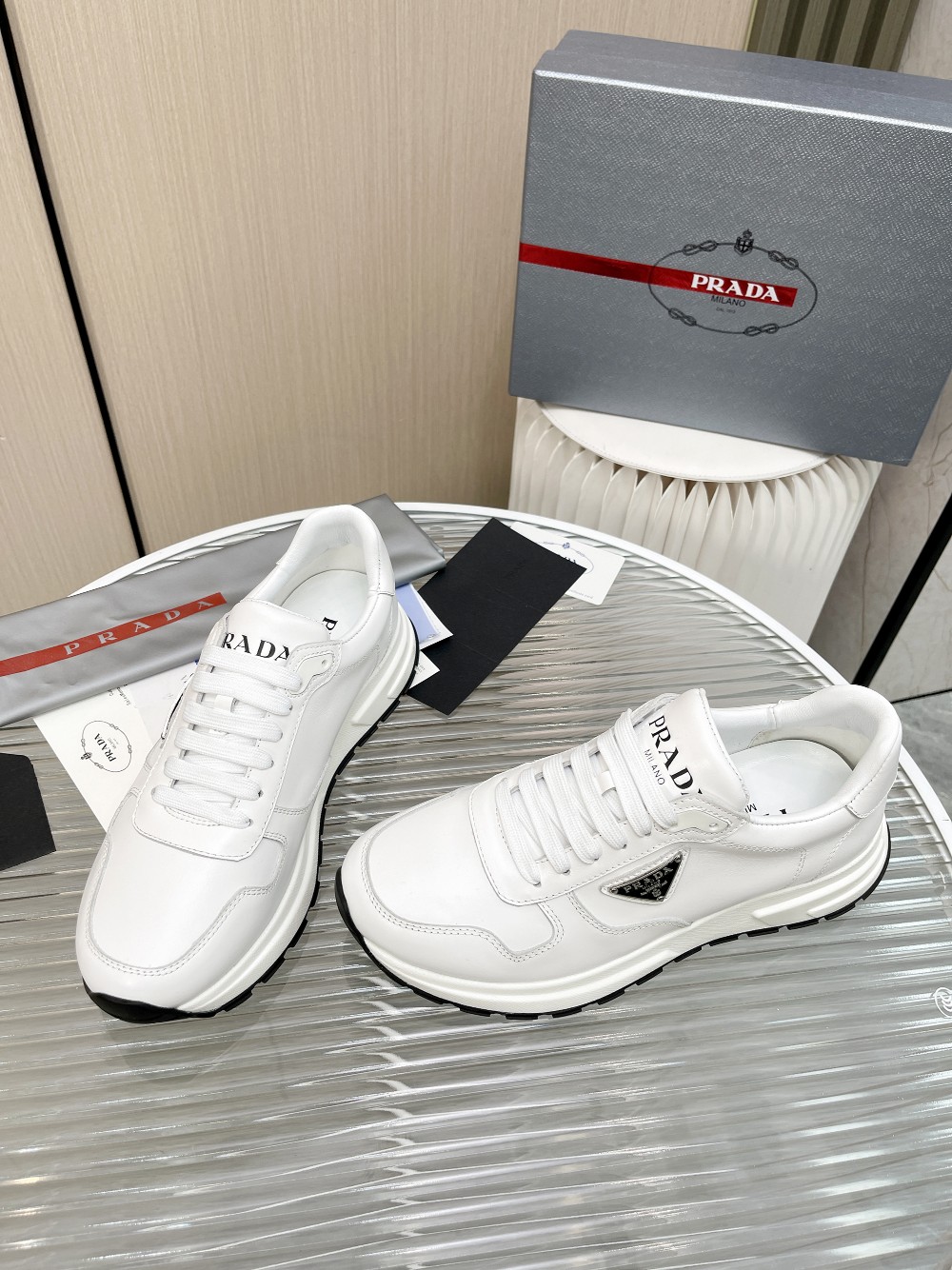 Men P*rada Top Sneaker ( )