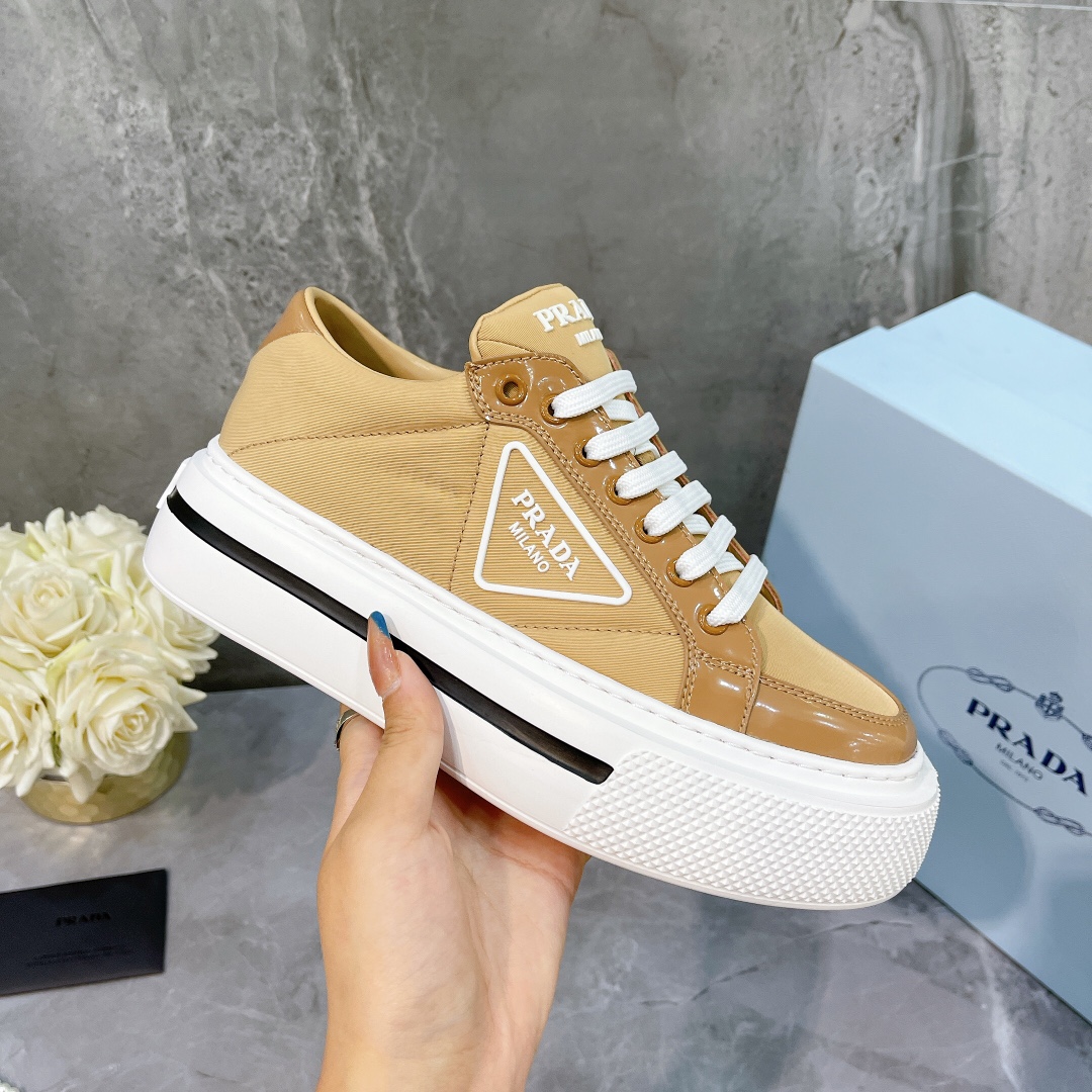Men Women P*rada Top Sneaker （ ）