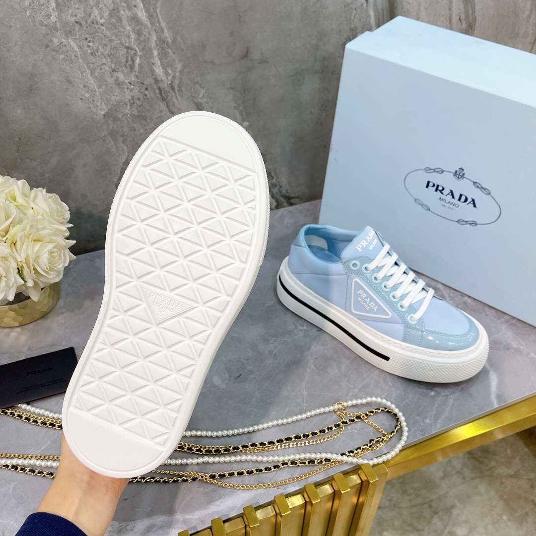 Men Women P*rada Top Sneaker ( )