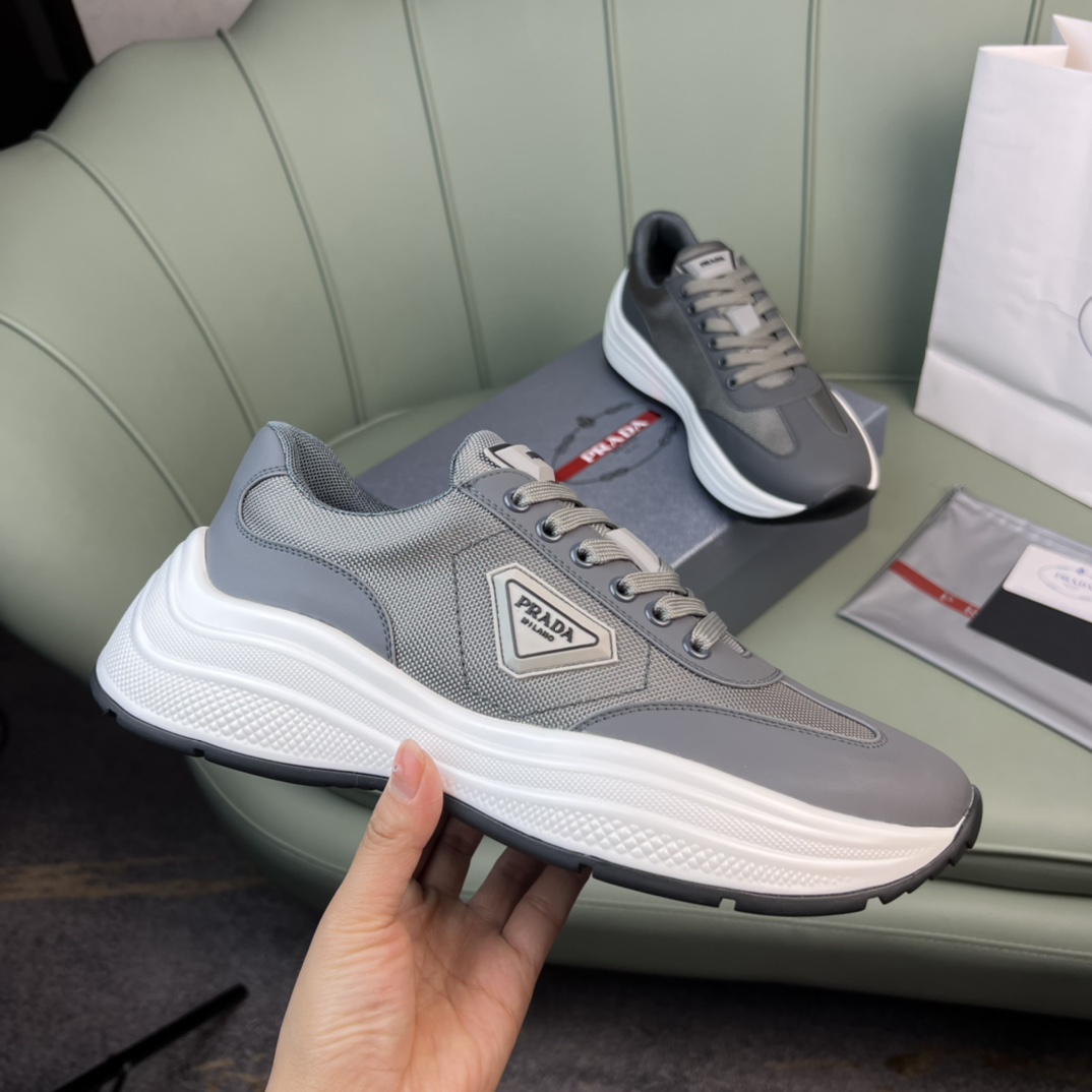 Men P*rada Top Sneaker （ ）