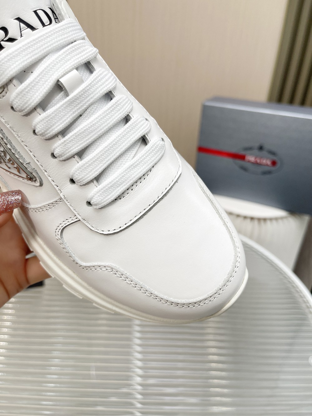 Men P*rada Top Sneaker ( )