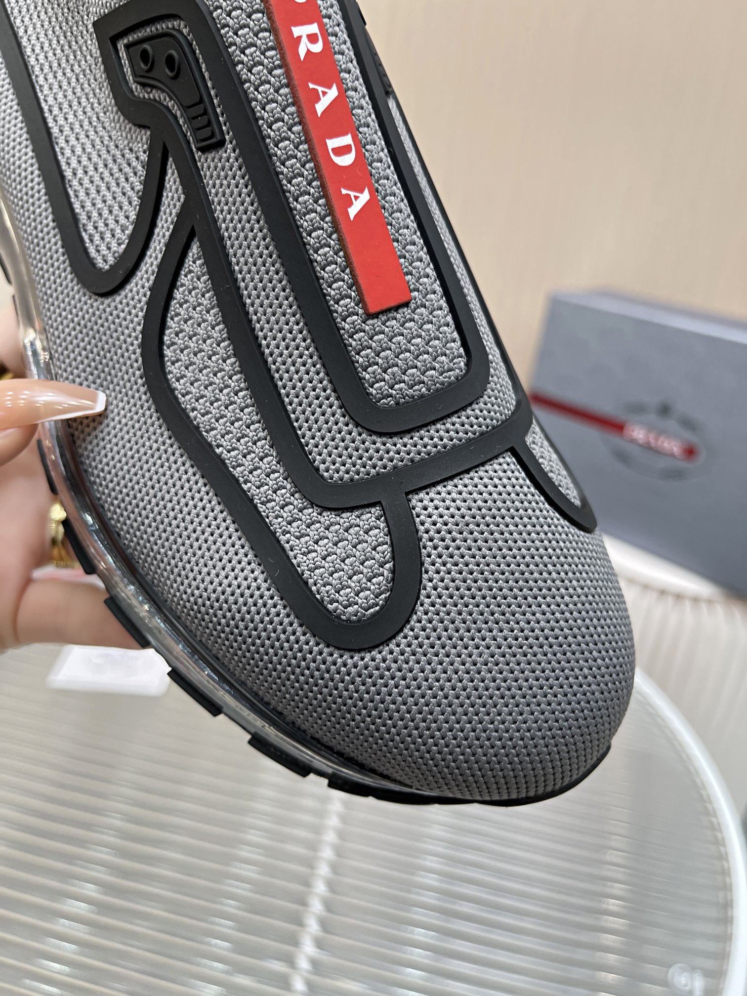 Men P*rada Top Sneaker （ ）