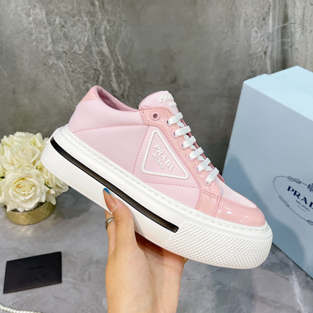 Men Women P*rada Top Sneaker （ ）