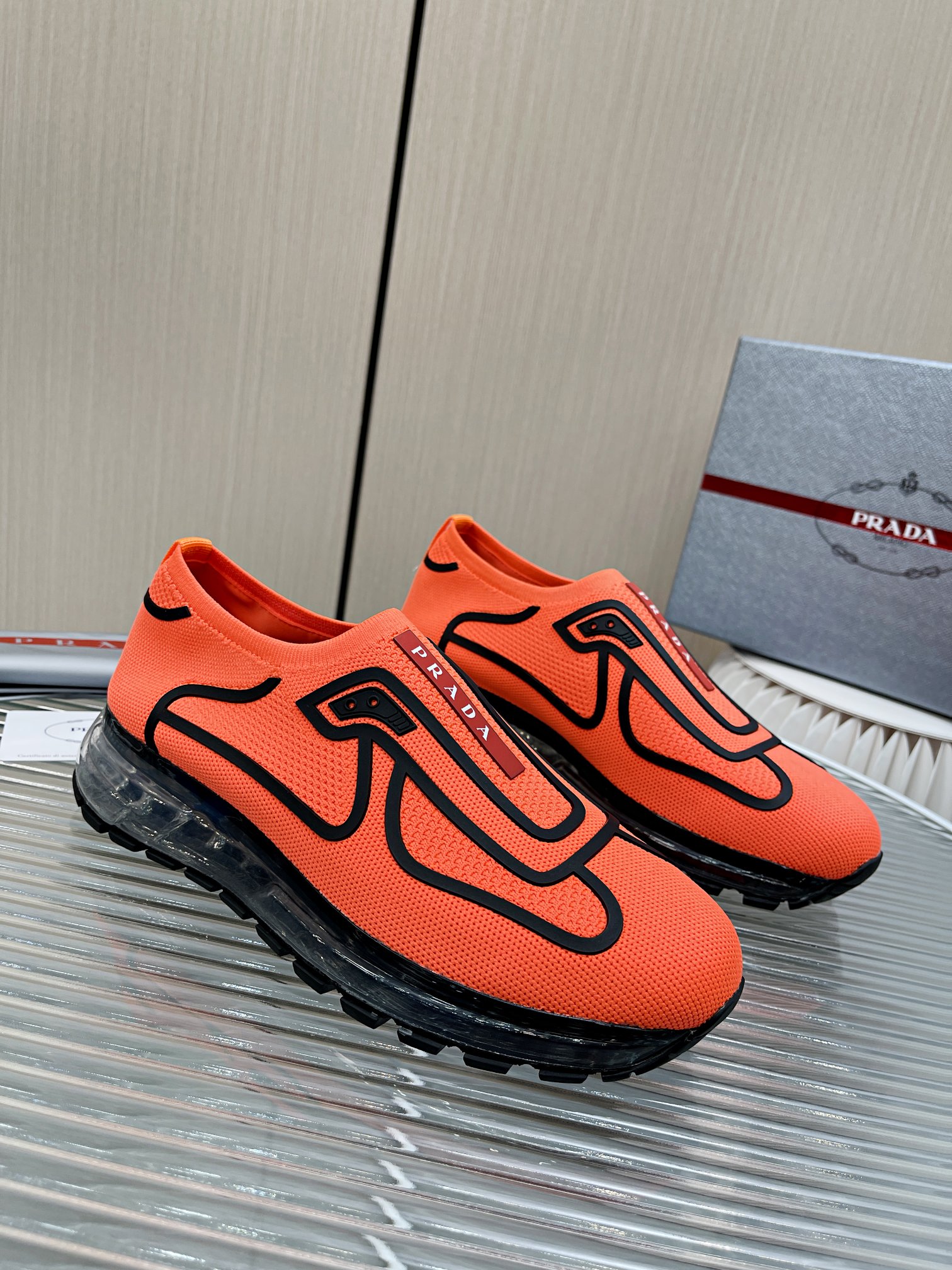 Men Women P*rada Top Sneaker ( )