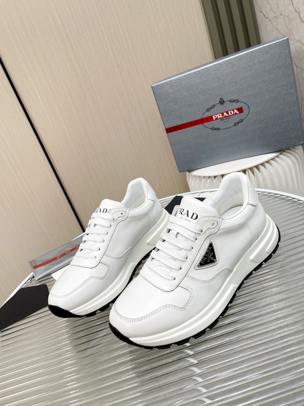 Men P*rada Top Sneaker ( )