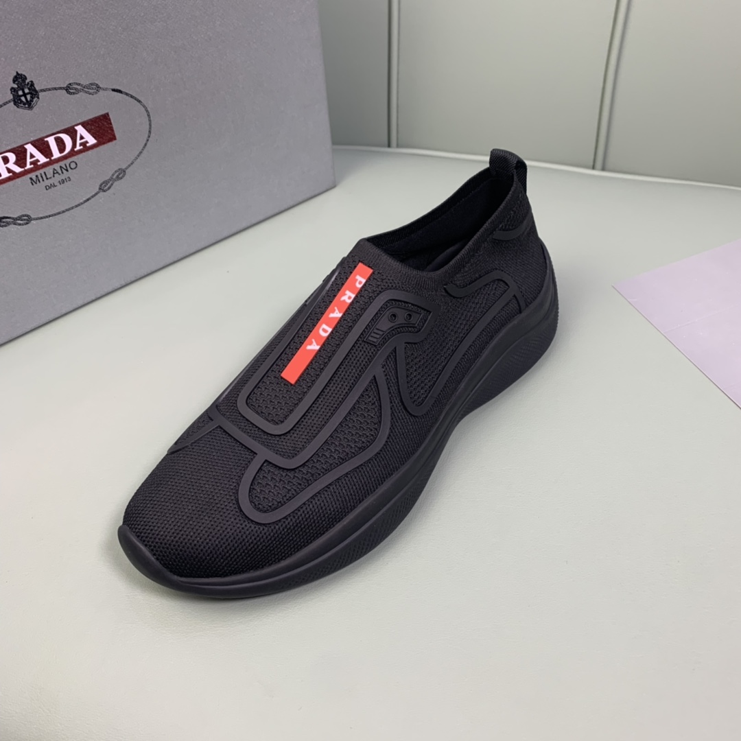 Men P*rada Top Sneaker （ ）