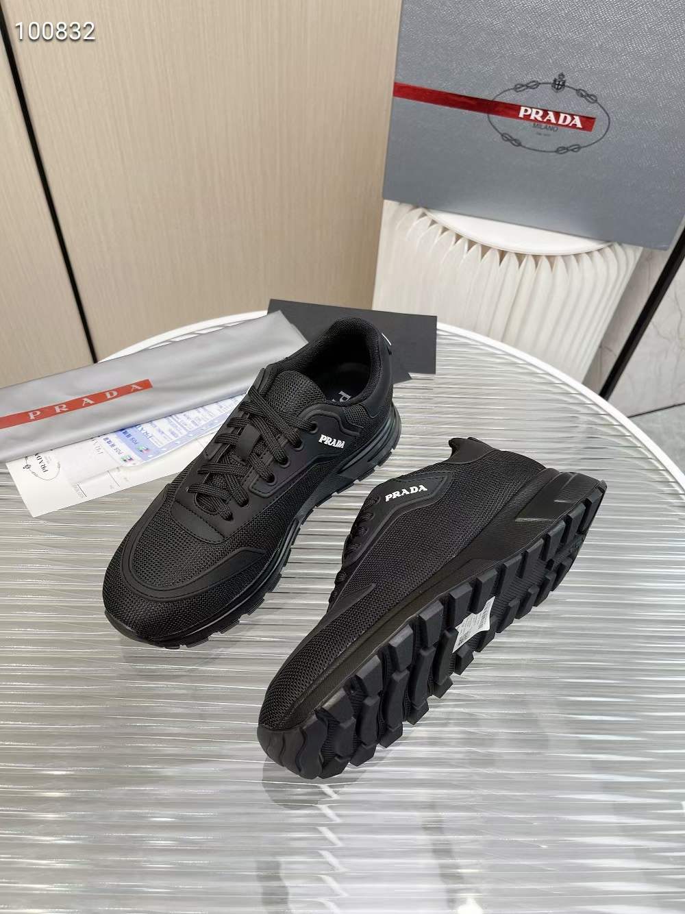 Men P*rada Top Sneaker ( )