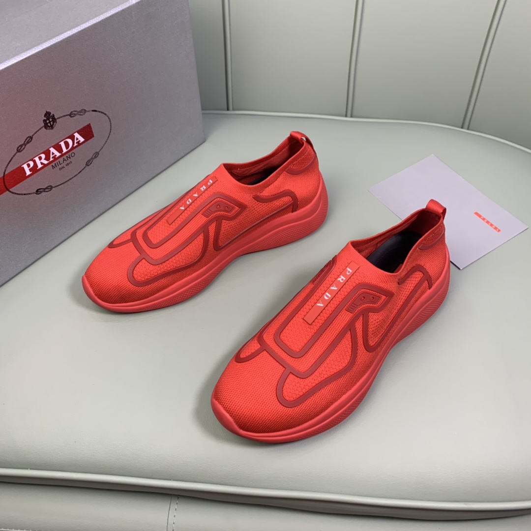 Men P*rada Top Sneaker ( )